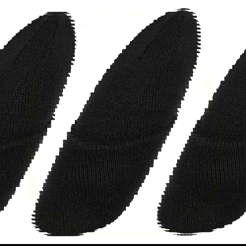 Mountain Warehouse Mens Thinsulate Fleece Beanie & Gloves Set - Black
