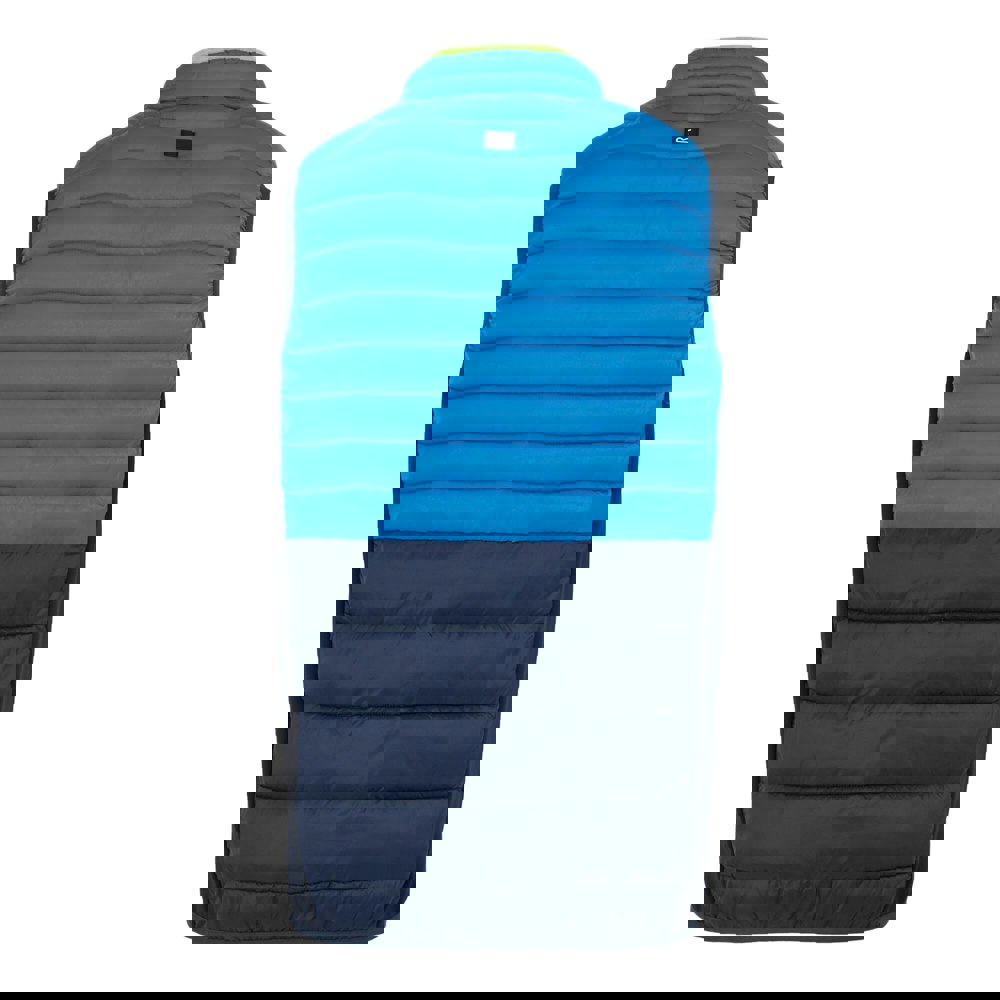 Regatta Mens Leedre Hybrid Gilet - Olympian Blue/Navy