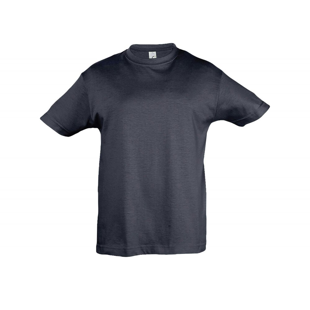SOLS Kids Regent Short Sleeve T-Shirt - Navy - Navy - 100% Cotton