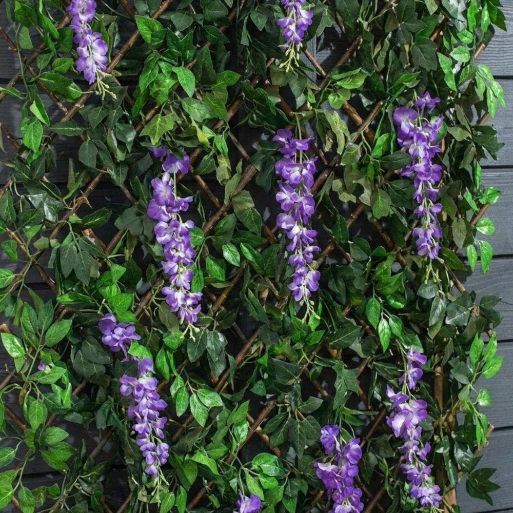 Garden Greatness Artificial Willow Wisteria Garden Trellis