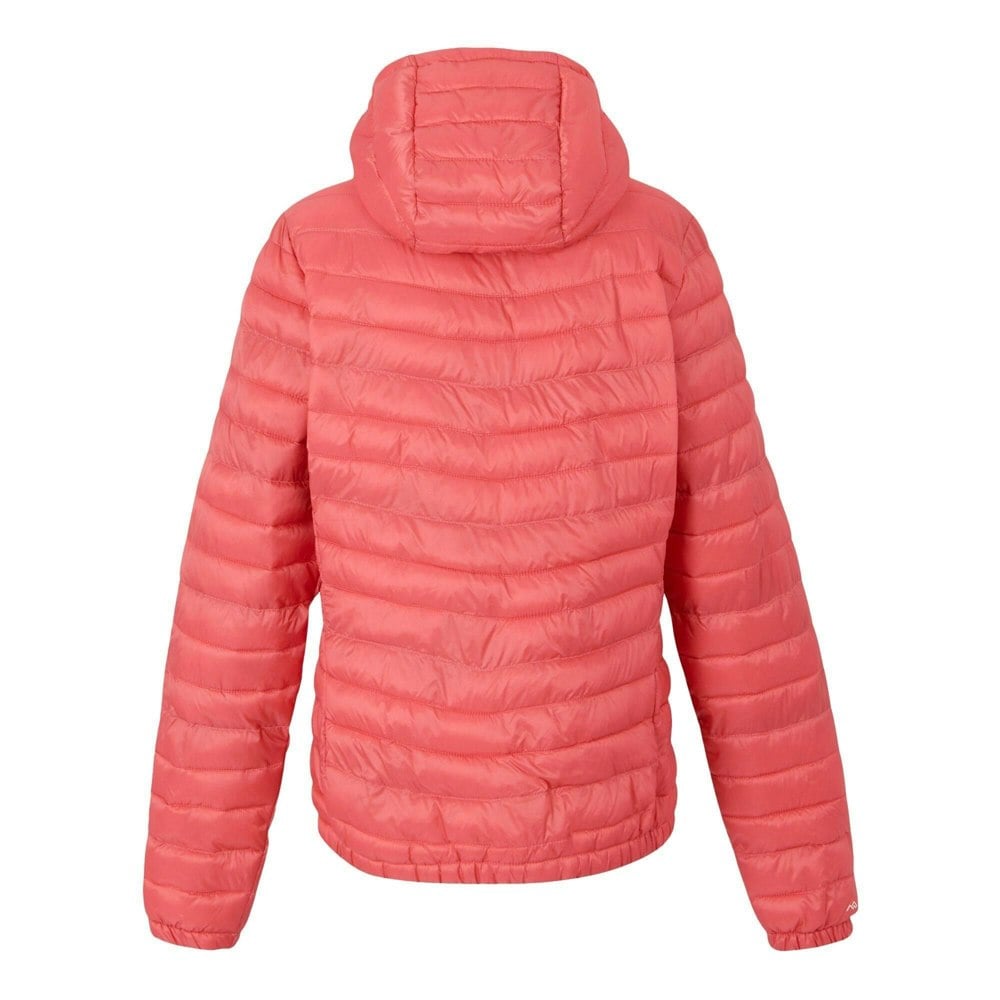 Regatta Womens/Ladies Hurden Padded Jacket - Peach Bloom/Light Vanilla
