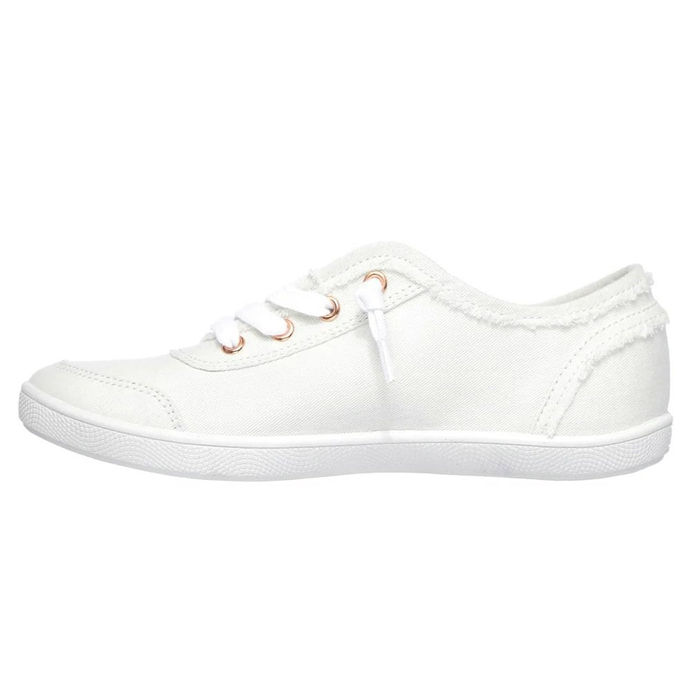 Skechers Womens/Ladies BOBS B Cute Shoes - White