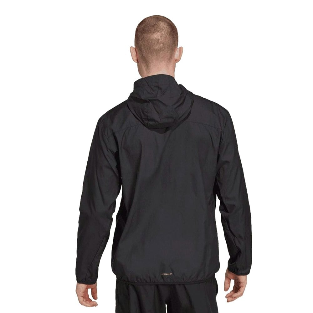 Adidas Mens Run It Jacket - Black