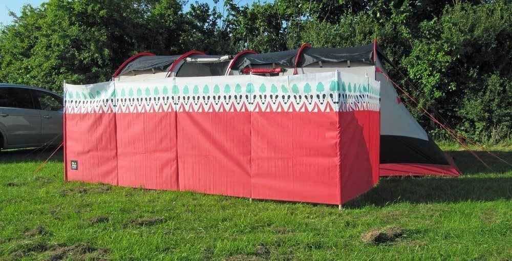 Witley 7 Pole Windbreak Wooden Poles OLPRO