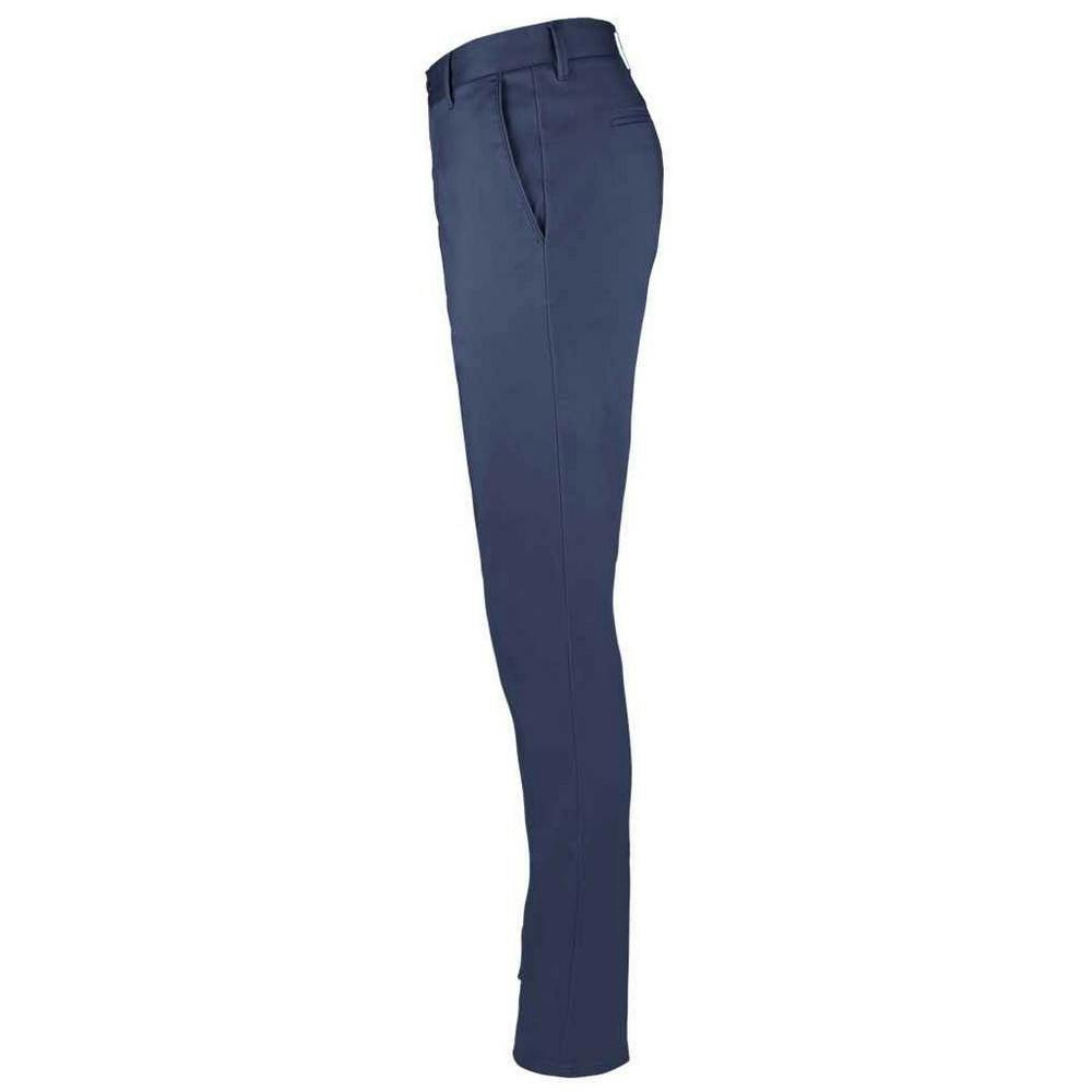 SOLS Womens/Ladies Jared Stretch Suit Trousers - French Navy