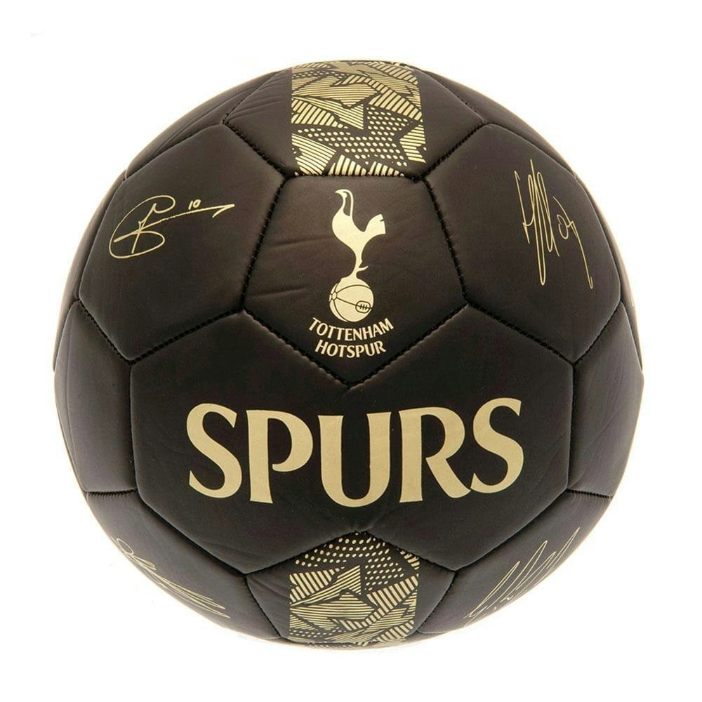 Tottenham Hotspur FC Phantom Signature Football - Matt Black/Gold