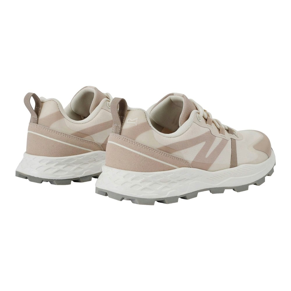 Regatta Womens Leighton Synthetic Leather Trainers - Light Vanilla