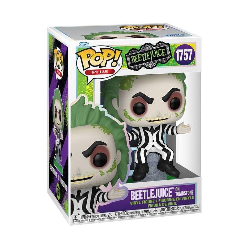 Funko Beetlejuice - Beetlejuice on Tombstone POP! Vinyl Figure (1757)