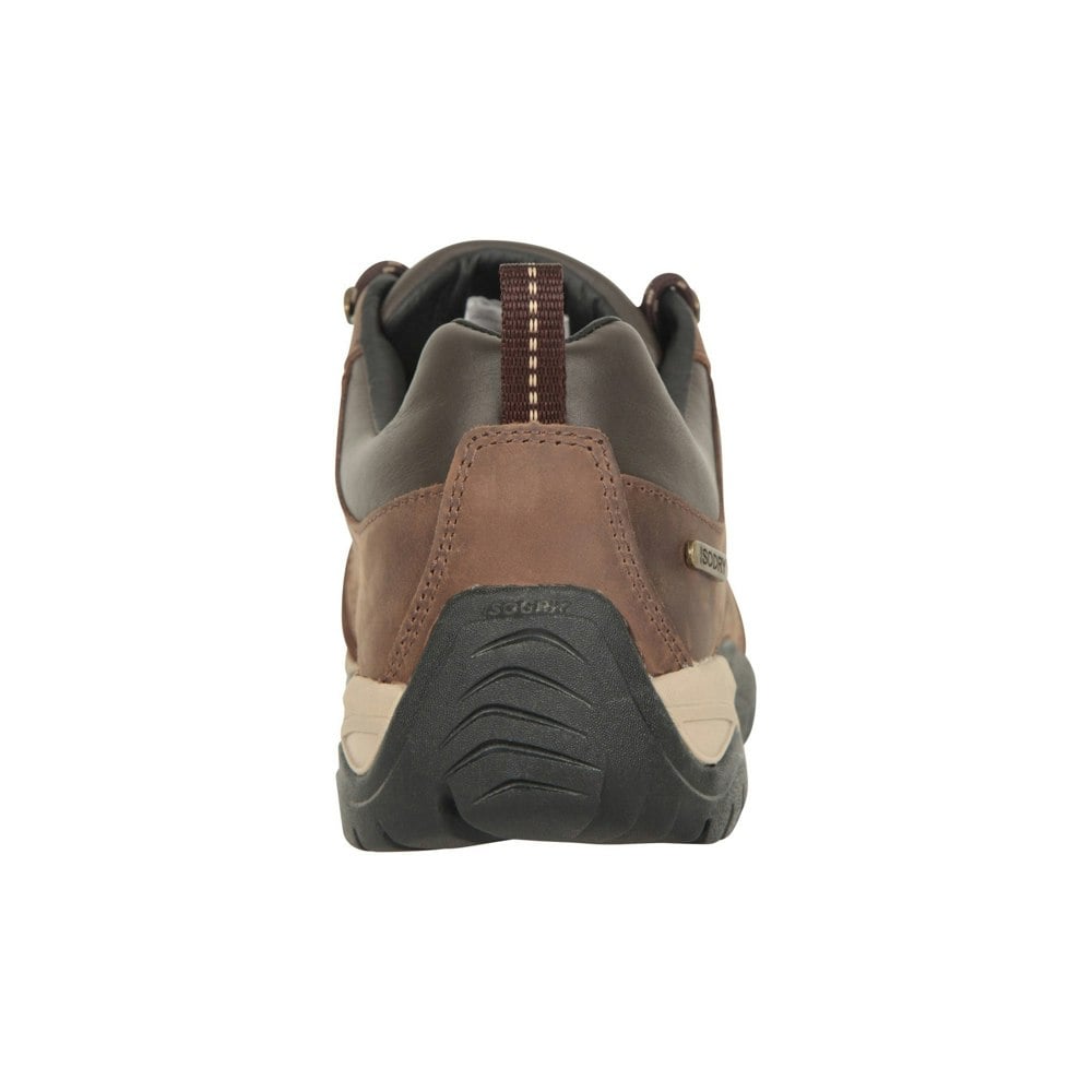Mountain Warehouse Mens Pioneer Extreme II Crazy Horse Leather Waterproof Walking Shoes - Brown