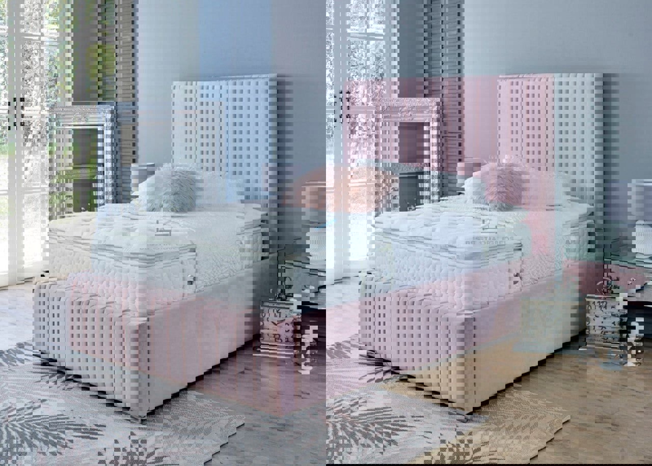DS Living Savoy Bed - Single - 3ft - Pink