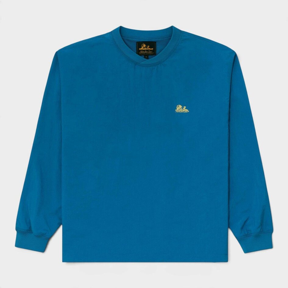 Aimé Leon Dore Unisphere Crewneck Pullover Mediterranean Blue