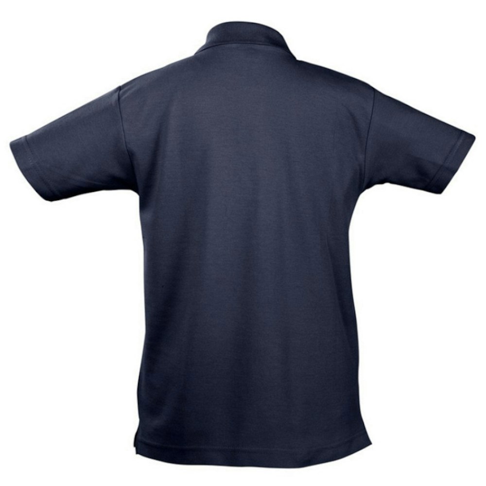 SOLS Kids Unisex Summer II Pique Polo Shirt - Navy