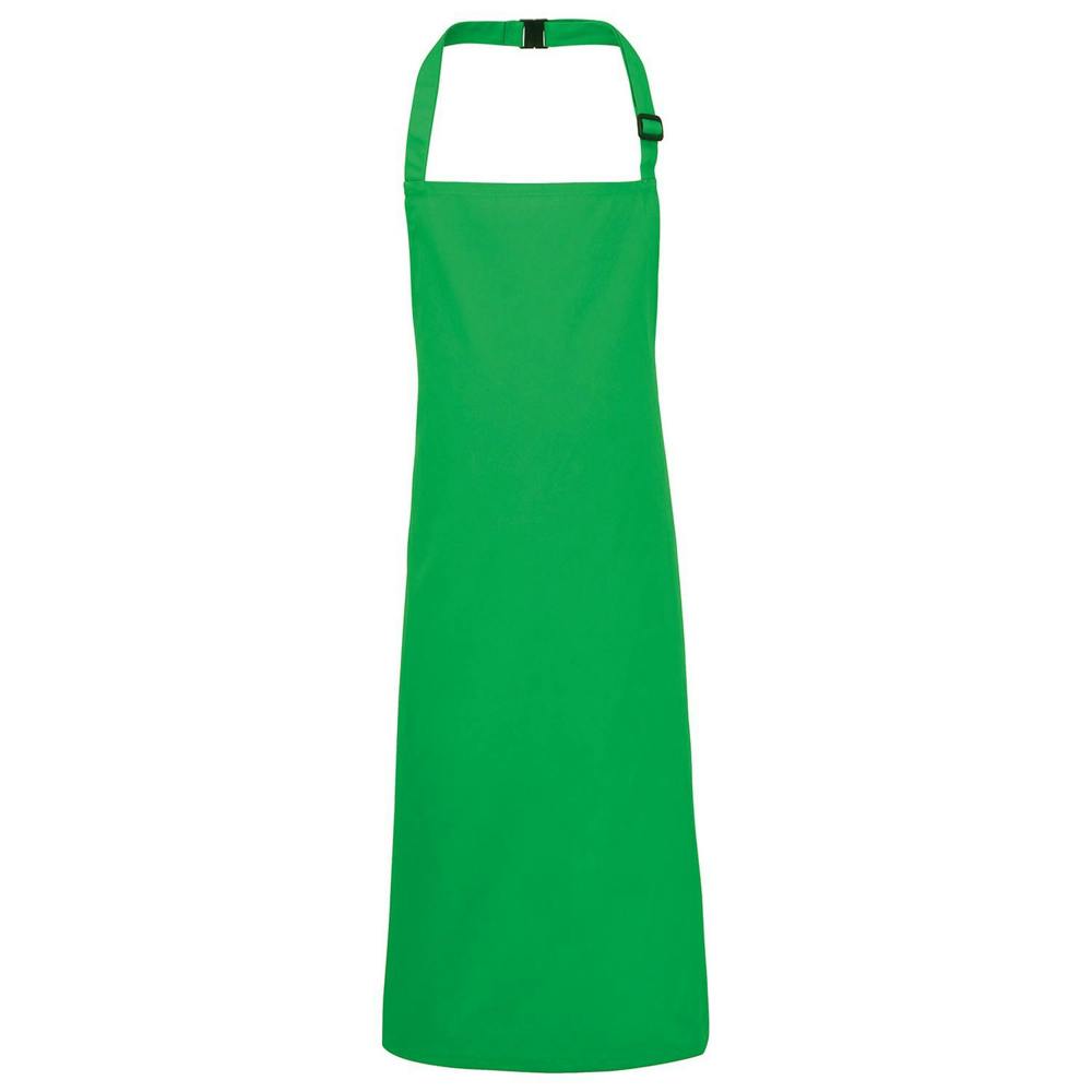 Premier Childrens/Kids Premier Plain Apron - Kelly Green - Kelly Green - 65% Polyester/35% Cotton Twill