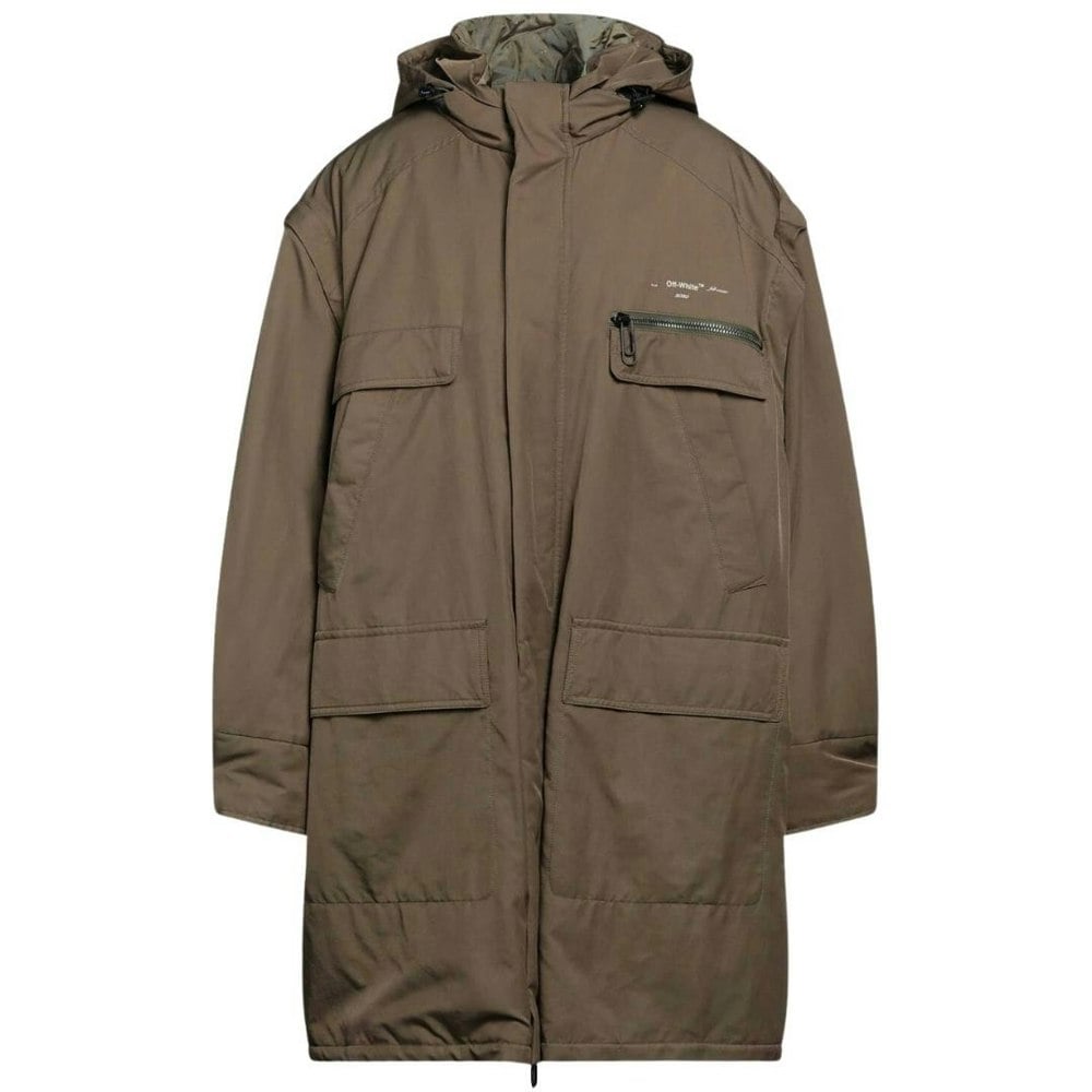 Off-White Reversible Coverall Jacket - Military Green