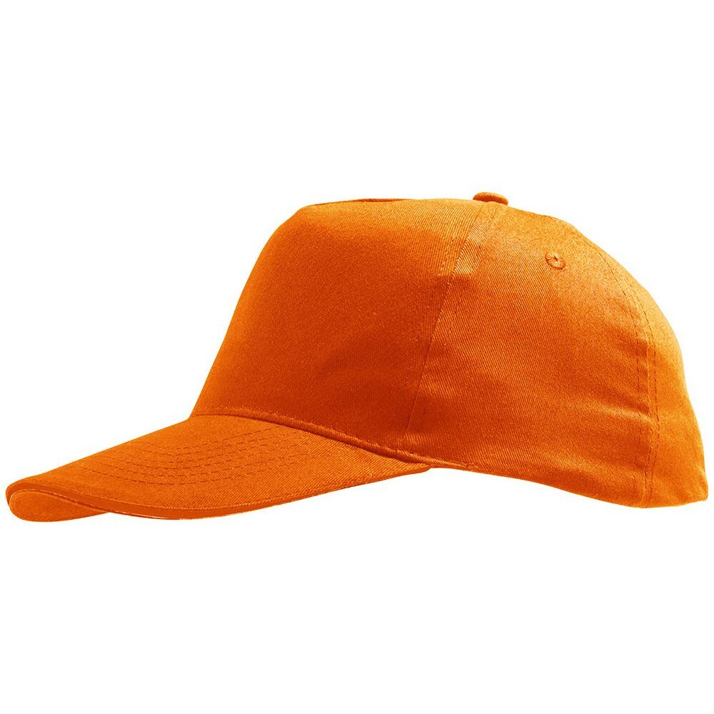 SOLS Kids Unisex Sunny Baseball Cap - Orange