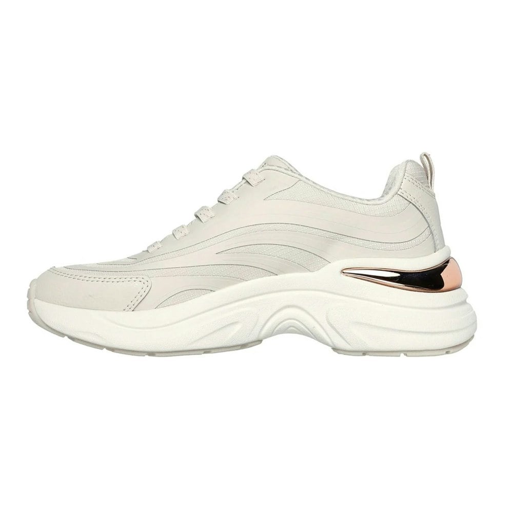 Skechers Womens Hazel Step N Flow Trainers - Natural