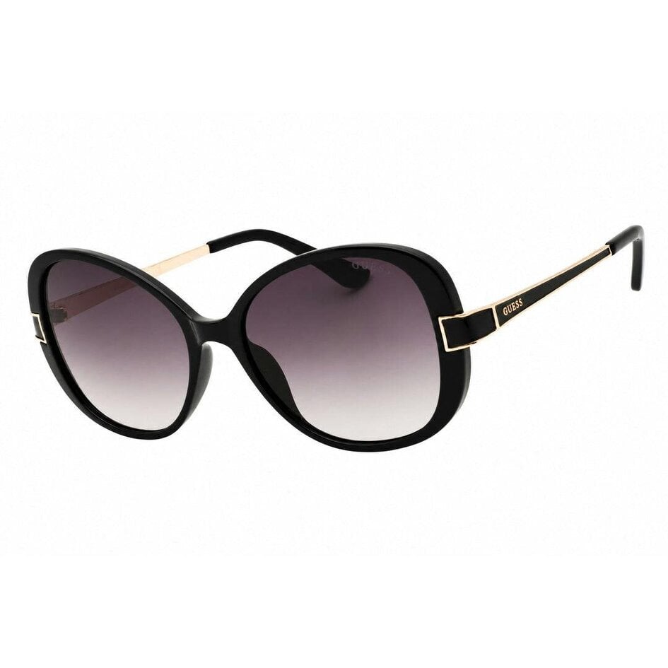 Guess Factory Shiny Black Butterfly Sunglasses