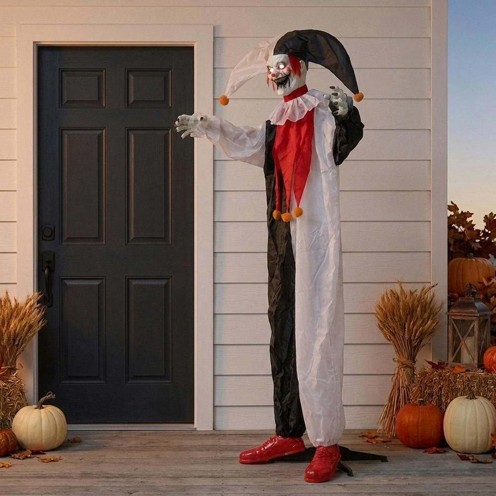 Garden Greatness Standing Scary Animated Halloween Clown