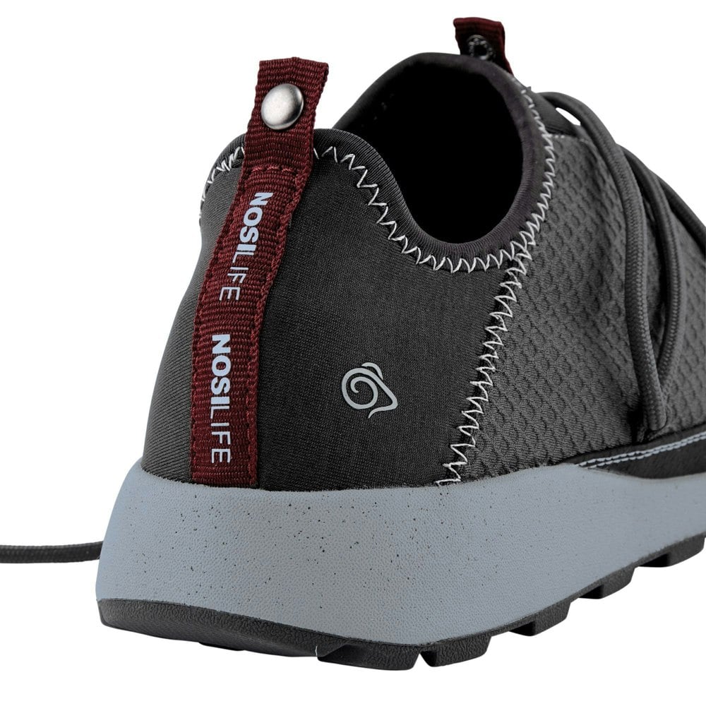 Craghoppers Mens Locke Trainers - Black Pepper