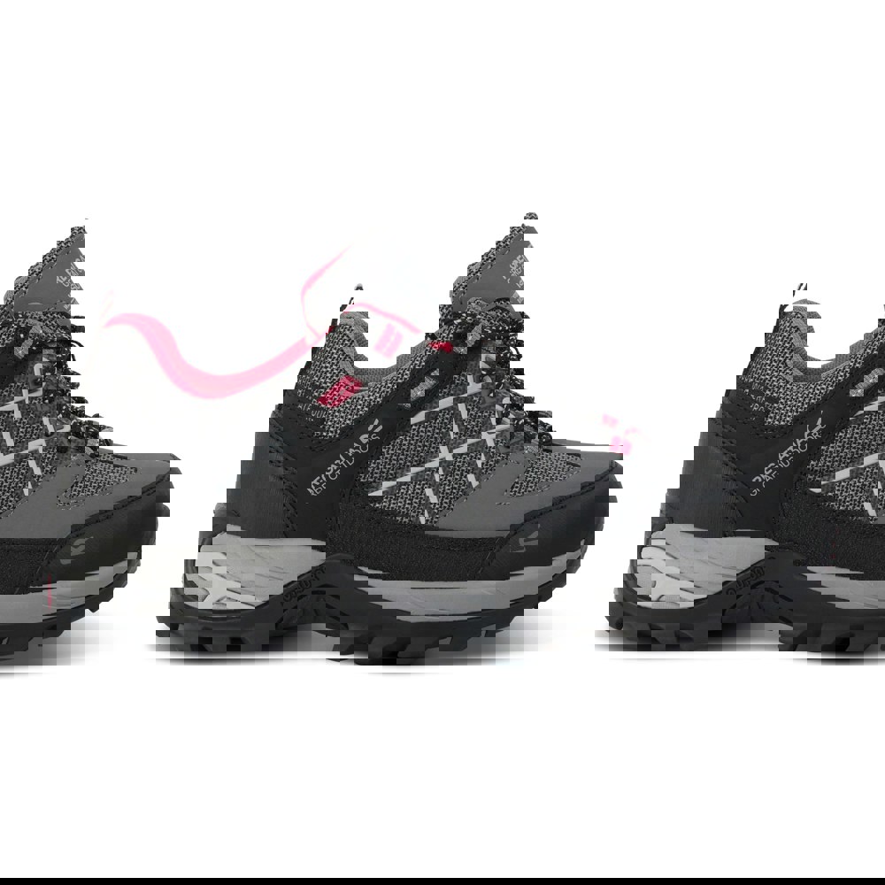 Regatta Women's Samaris III Low Walking Shoes - Dark Steel/Pink Potion