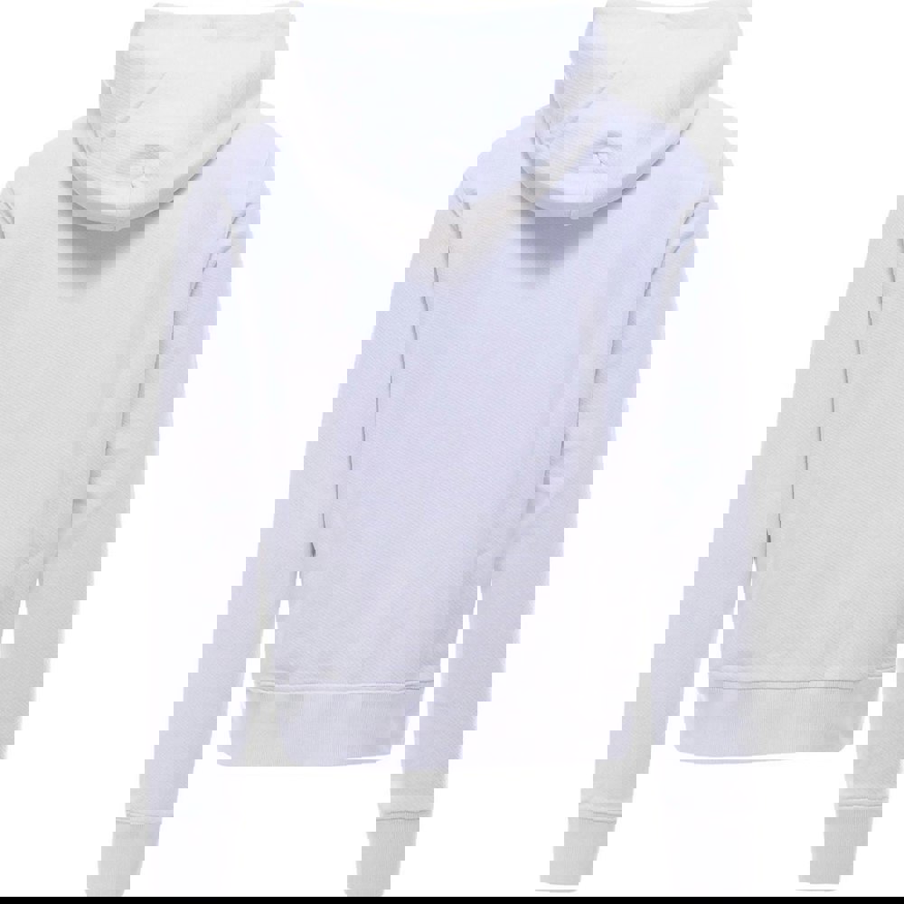 Off-White OW Logo Slim Fit White Hoodie XS