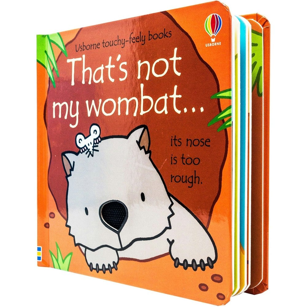 Thats Not My Wombat Touchy-feely Board Books