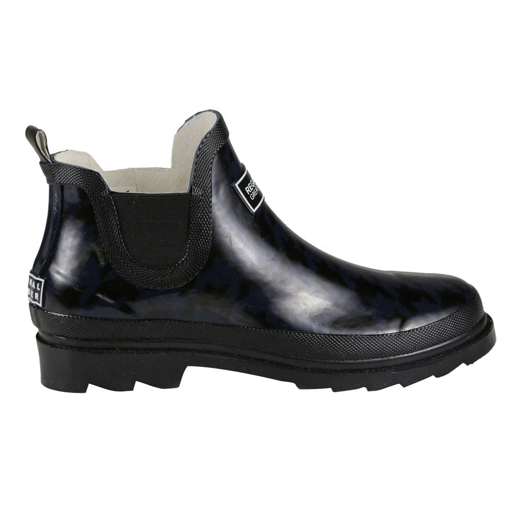 Regatta Great Outdoors Women's Harper Low Cut Wellington Boots - Black/Black