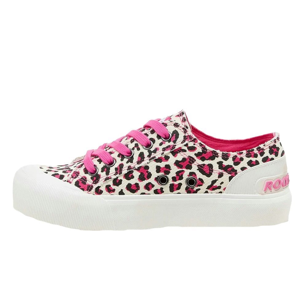 Rocket Dog Womens Jazzin Plus Monroe Trainers - Hot Pink