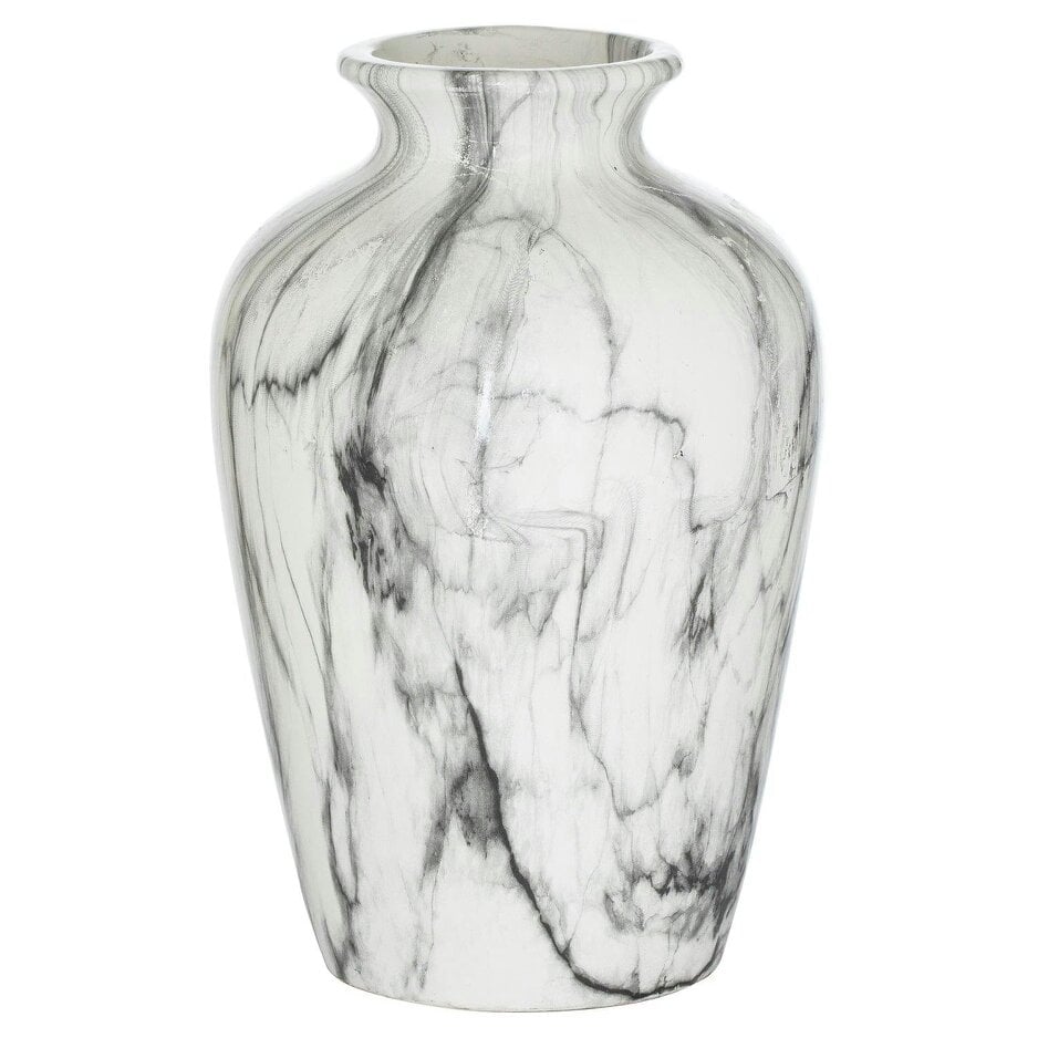 Wyld Haus Marble Glaze Tall Ceramic Vase
