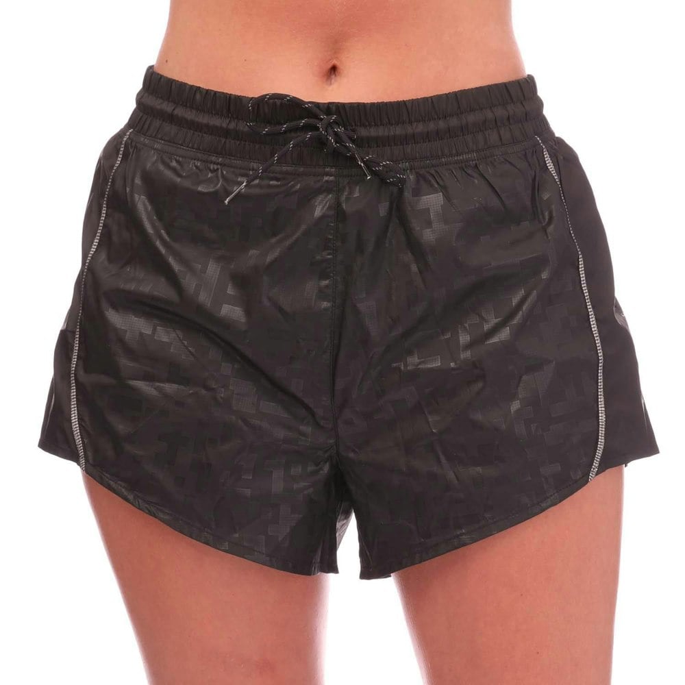 Adidas Womens/Ladies Karlie Kloss Graphic Running Shorts - Black