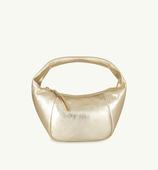 Apatchy London The Jasmine Leather Bag - Gold