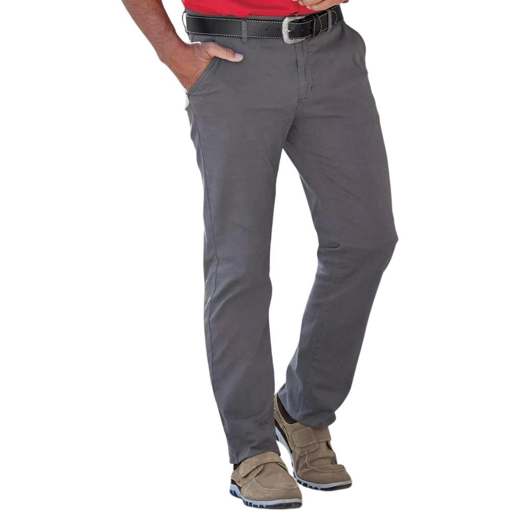 Atlas For Men Mens Straight Leg Chinos - Grey