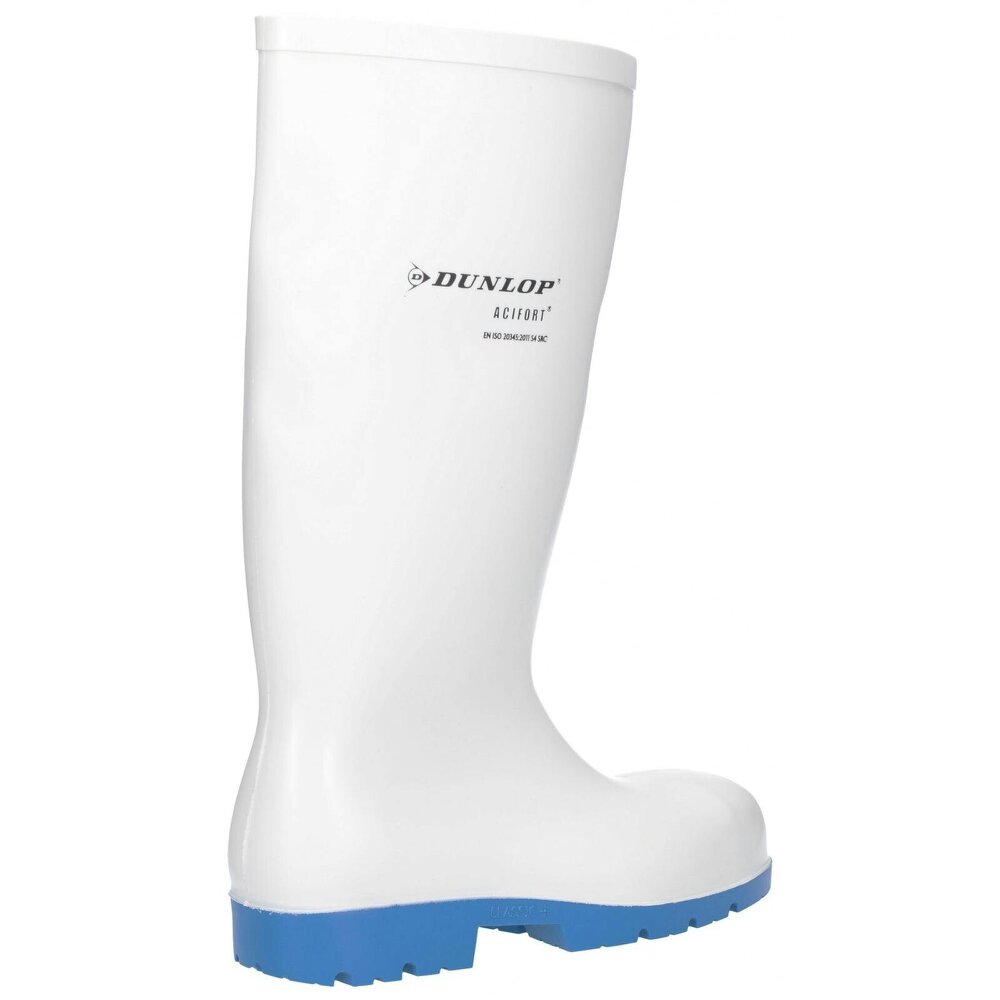 Dunlop ACIFORT CLASSIC+ Safety Wellington Boots   in  White