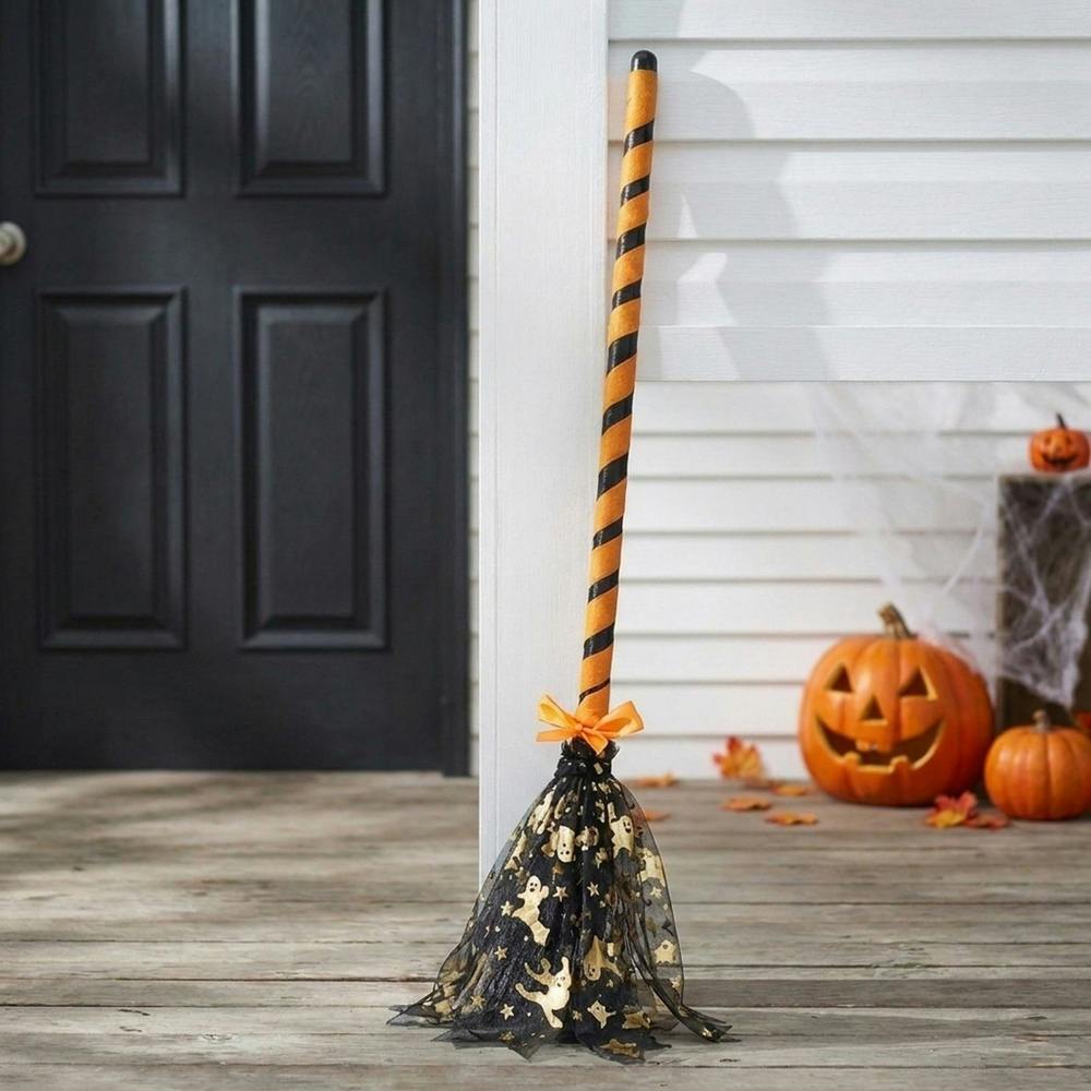 Garden Greatness Conjure Halloween Witch Broom Prop