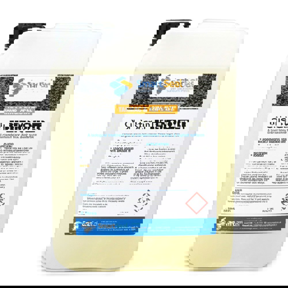 Smartseal Oil Remover for Tarmac / Asphalt, 5 Litre