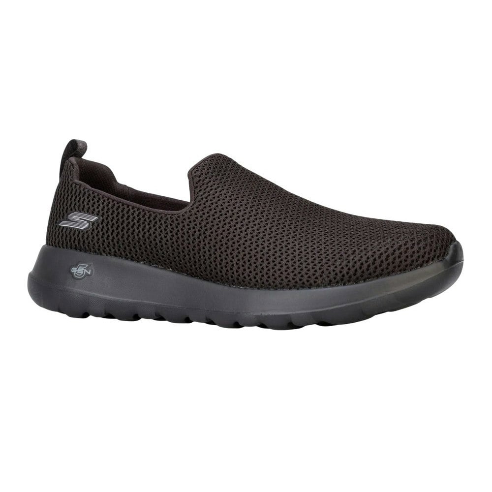 Skechers Mens Go Walk Slip-on Trainers - Black