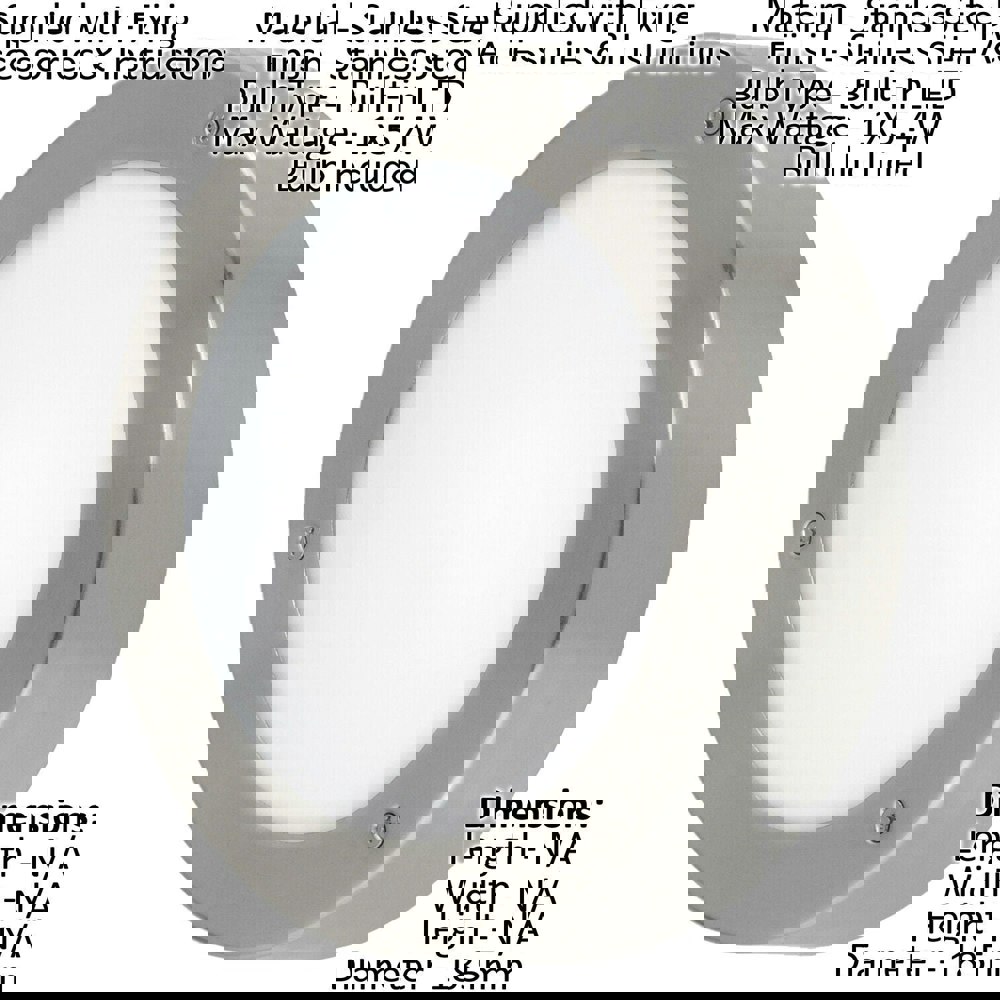 2 PACK IP44 Outdoor Wall Light Stainless Steel 5.4W Built in LED Porch Lamp Loops