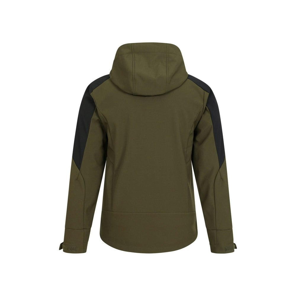 Mountain Warehouse Mens Radius Recycled Soft Shell Jacket - Khaki Green