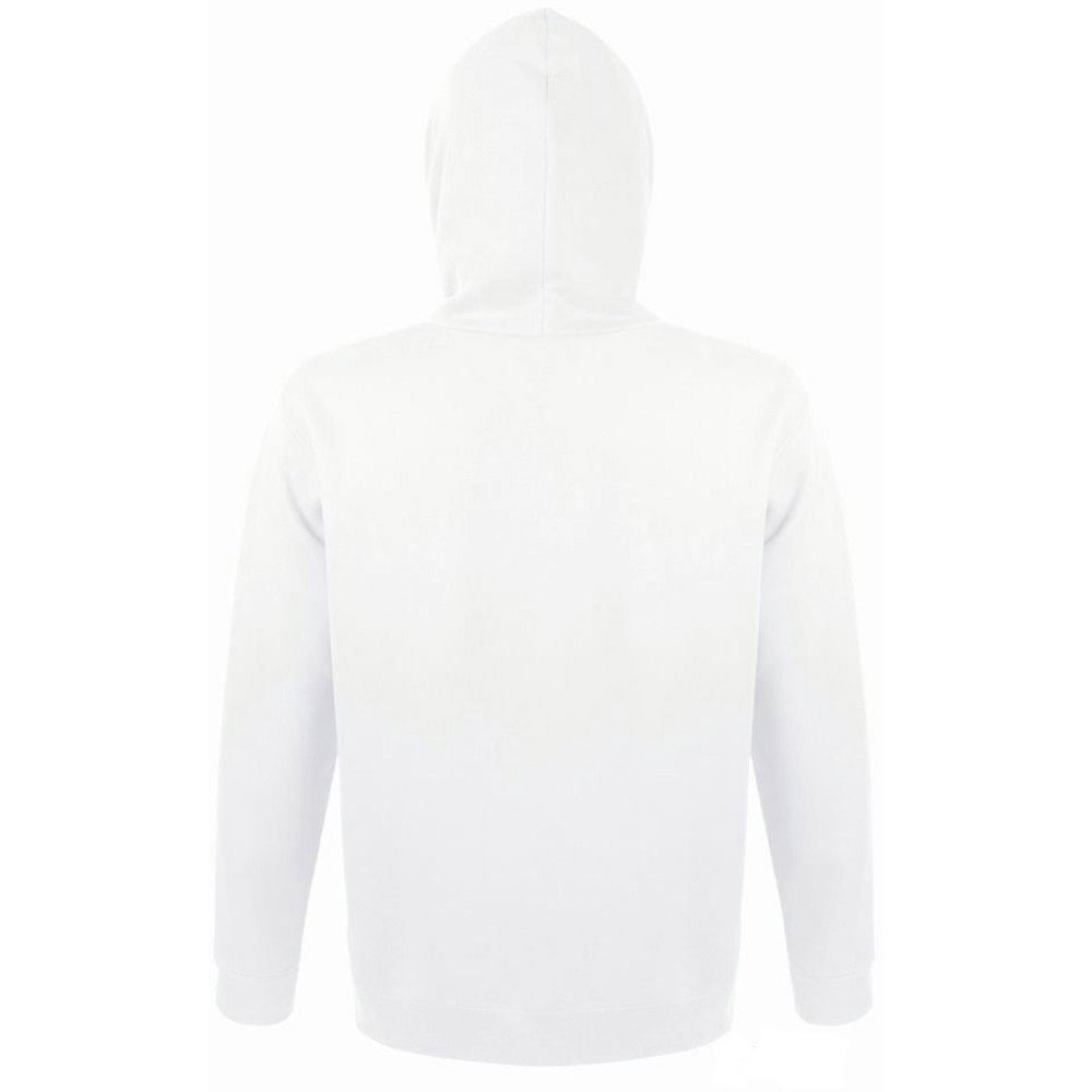 SOLS Snake Unisex Hooded Sweatshirt / Hoodie - White