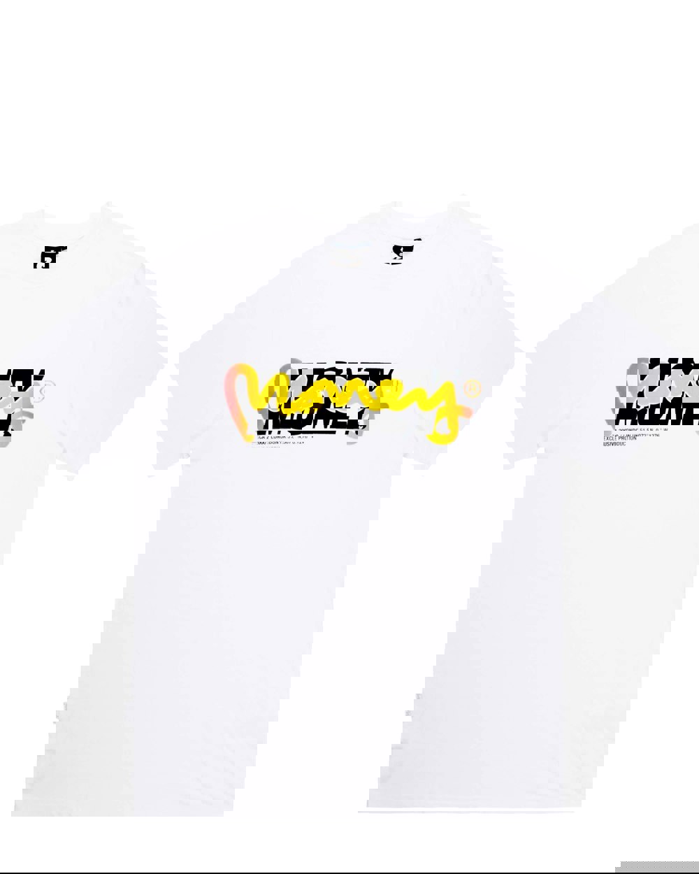 Money Double Puff Tee - White