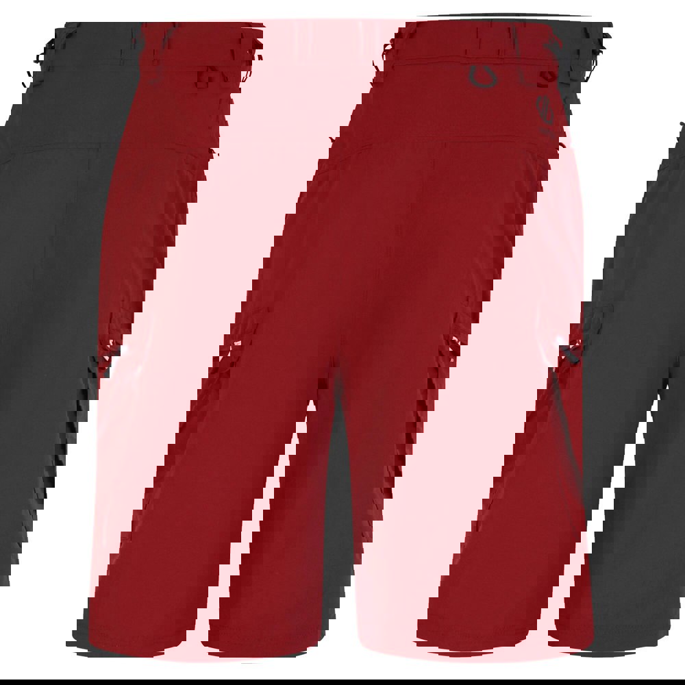Dare 2B Mens Tuned In II Multi Pocket Walking Shorts - Syrah Red