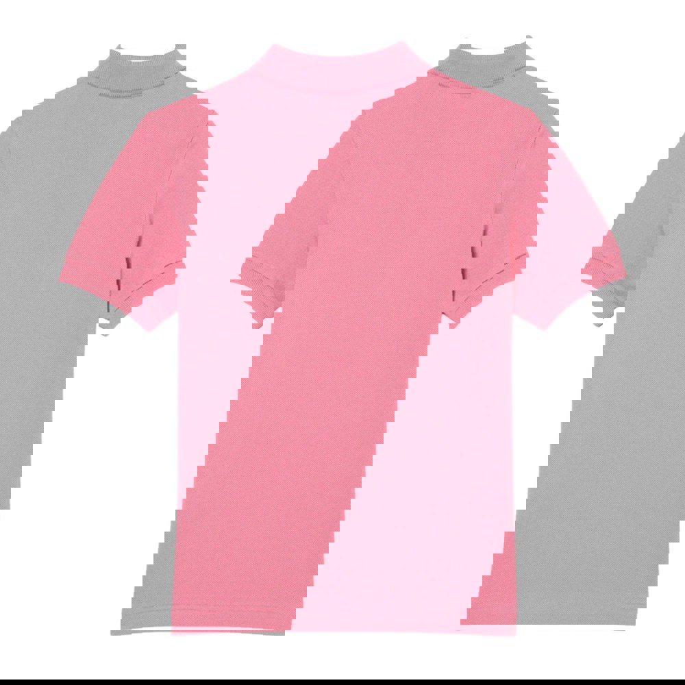Lacoste Childrens/Kids Cotton Pique Polo Shirt - Pink