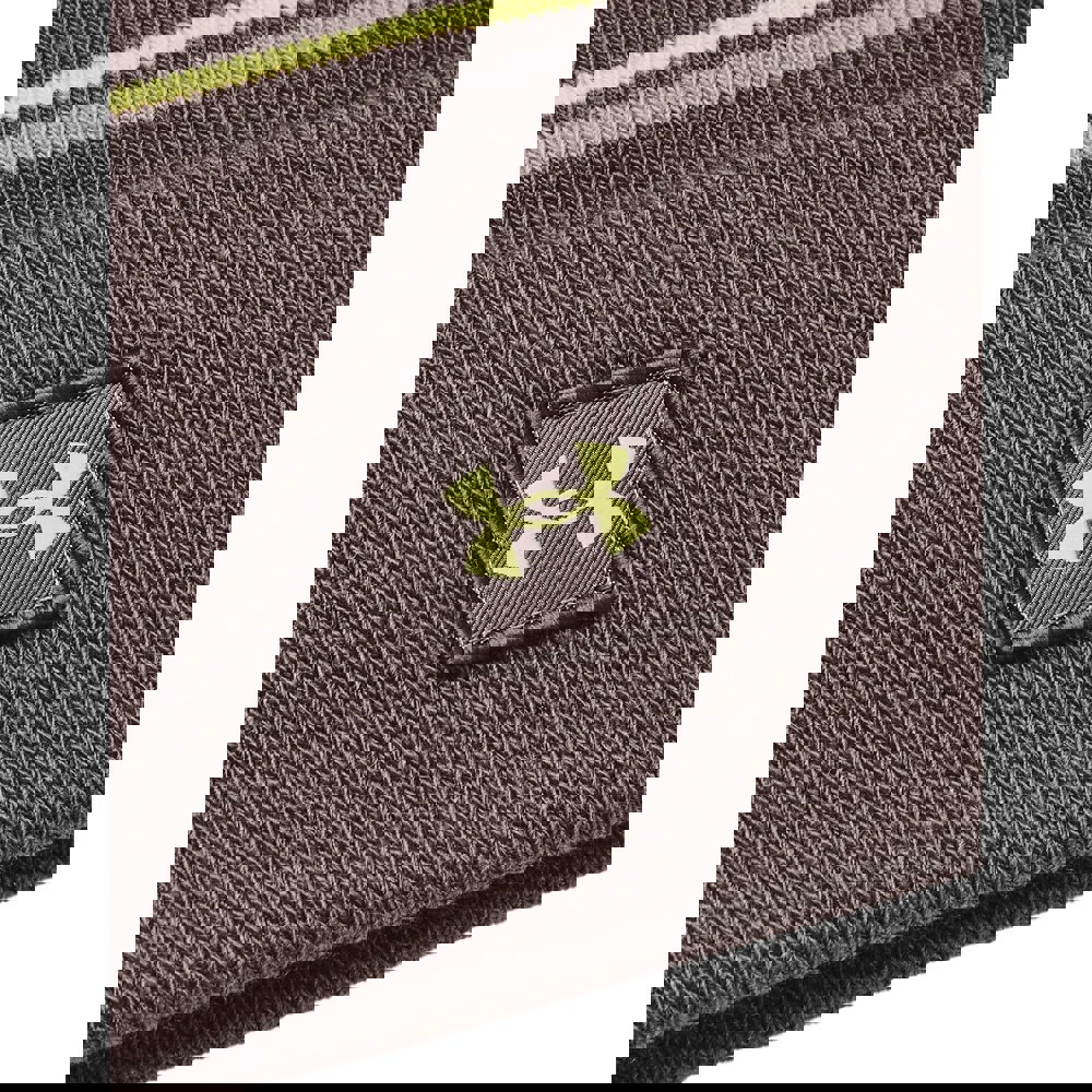 Under Armour Mens Halftime Pom Pom Beanie - Grey