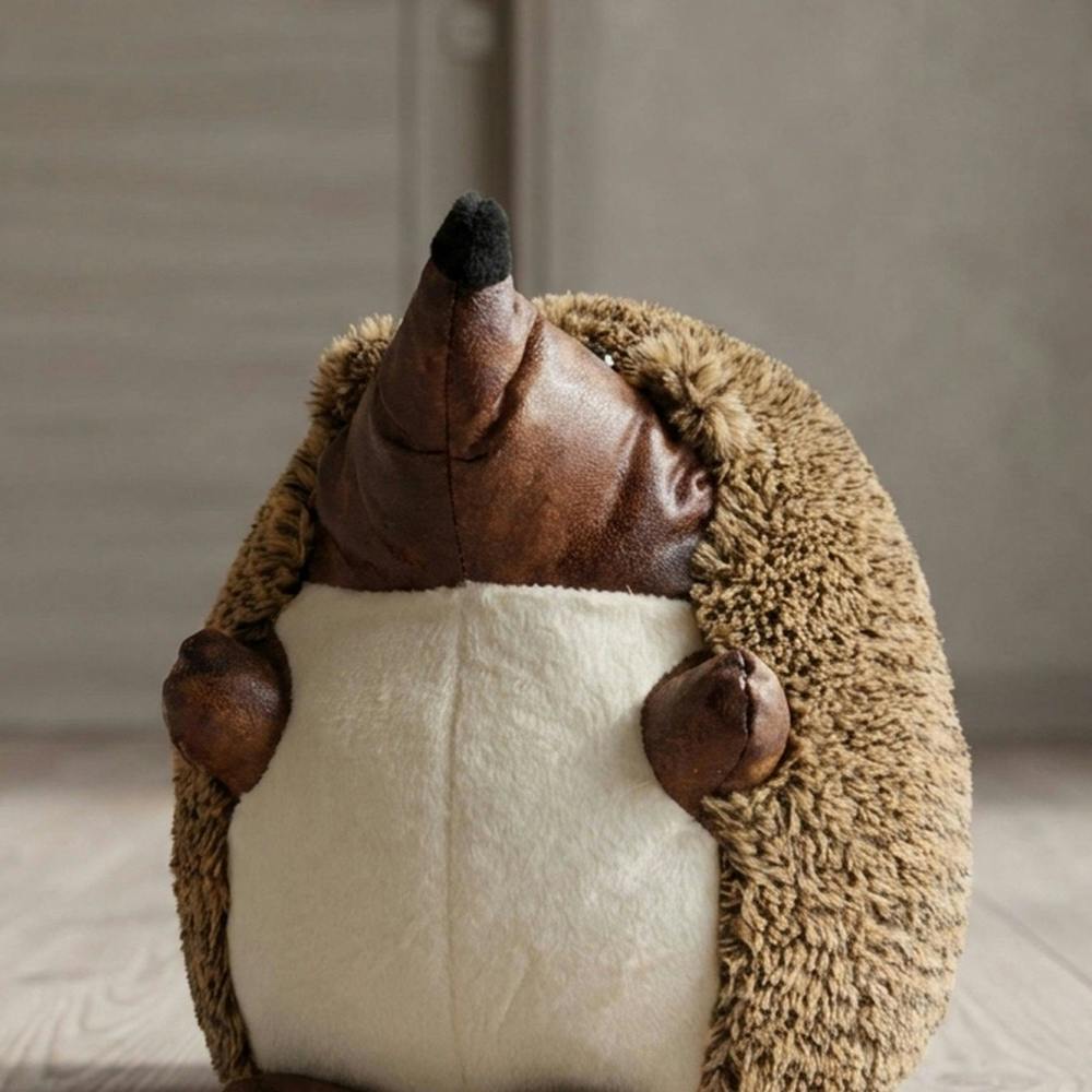 Garden Greatness Faux Leather Hedgehog Doorstop