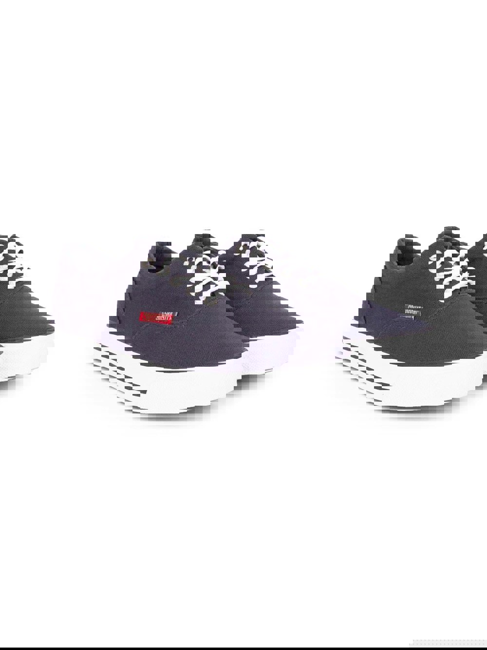 Crosshatch Skywalk Canvas Pumps Navy