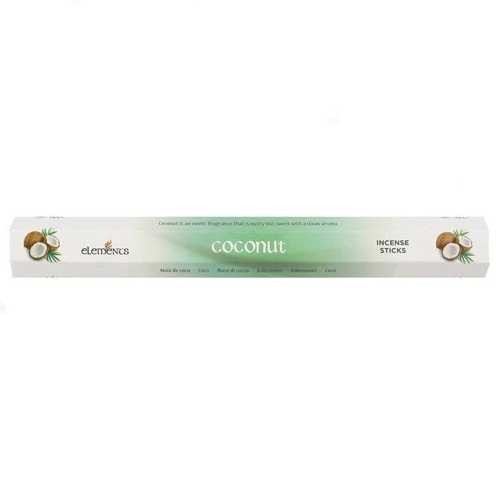 Serano Set of 6 Packets of Elements Coconut Incense Sticks