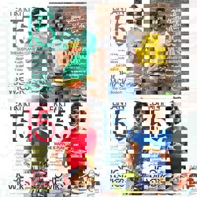 Joe Wicks Lean In 15 Collection 4 Books Set Shift Plan Sustain Plan Shape Plan Cooking For Family .. - books 4 people