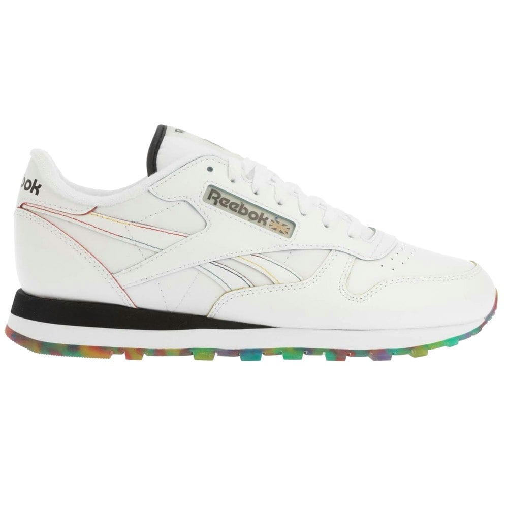 Reebok Classic Leather Trainers - White/Black