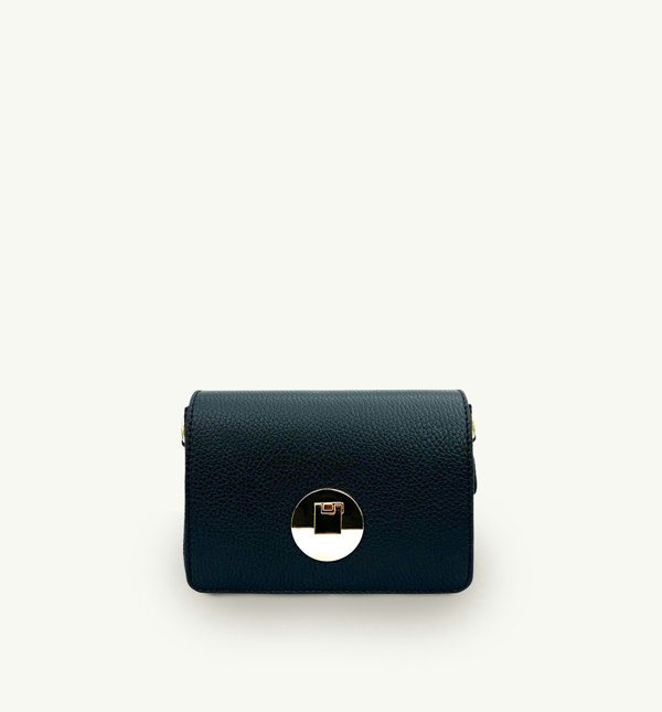 Apatchy London The Newbury Leather Bag - Black