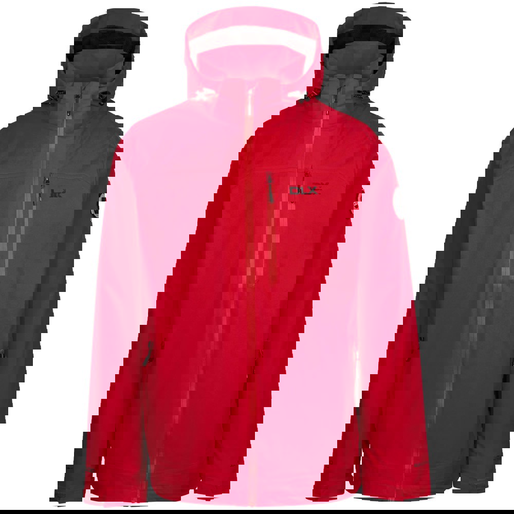 Trespass Mens Montgomery DLX Waterproof Jacket - Red